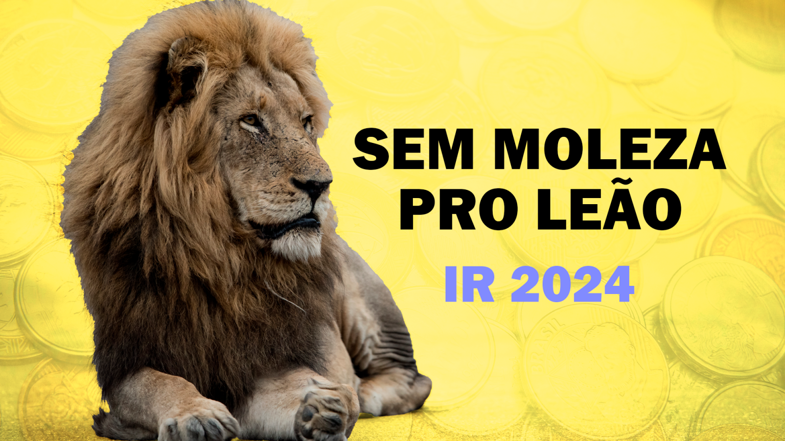 Sem moleza pro leão: tudo sobre o Imposto de Renda 2024