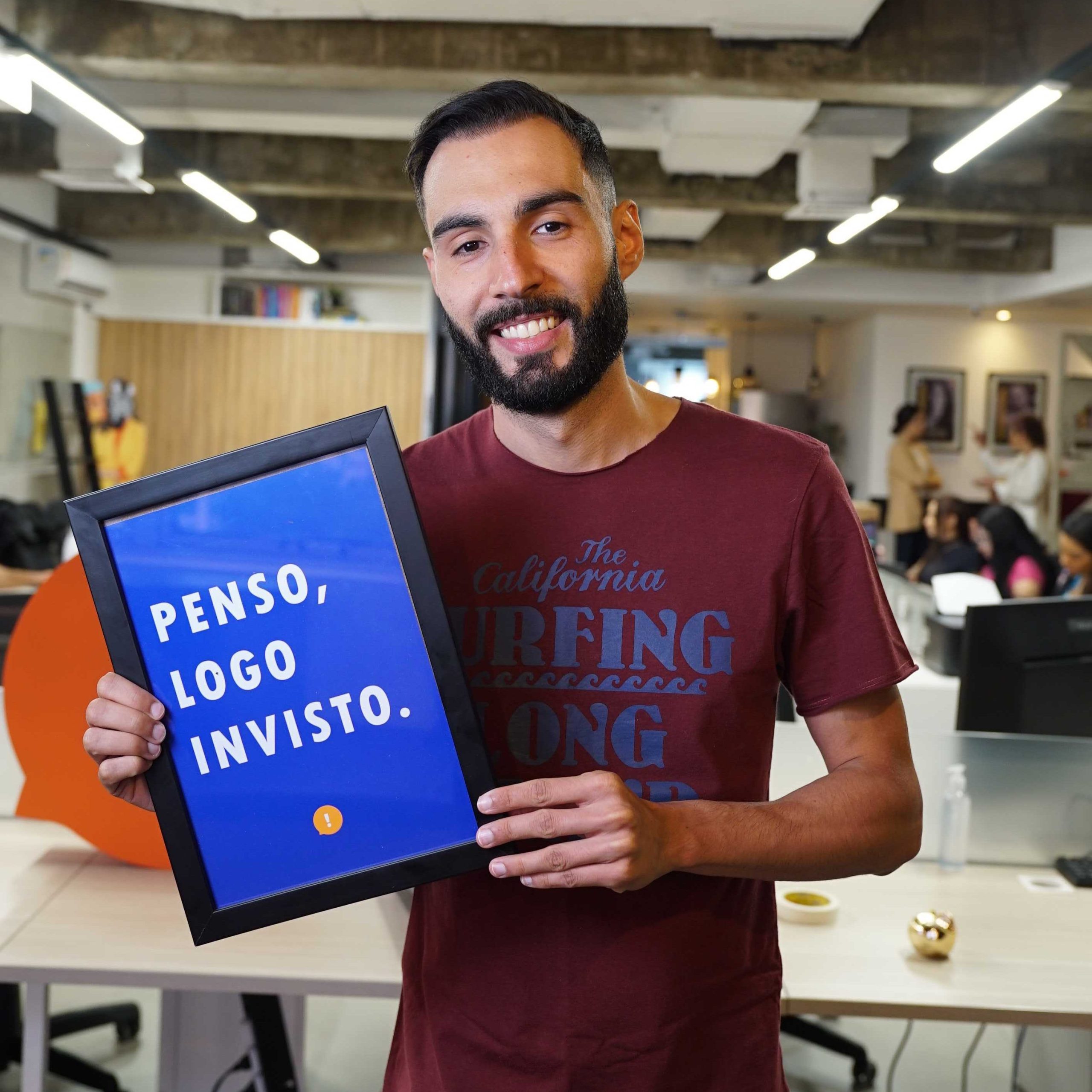 Foto do Jeff, novo professor do MP+